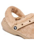 Crocs Чехли Classic Fur Sure 207303 Бежов - Pepit.bg