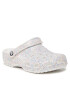Crocs Чехли Classic Glitter Clog 205942 Бял - Pepit.bg