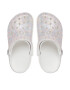 Crocs Чехли Classic Glitter Clog 205942 Бял - Pepit.bg