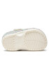 Crocs Чехли Classic Glitter Clog K 205441 Сребрист - Pepit.bg