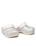 Crocs Чехли Classic Glitter Clog K 205441 Сребрист - Pepit.bg