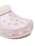 Crocs Чехли Classic Glitter Clog K 206993 Бял - Pepit.bg