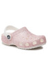 Crocs Чехли Classic Glitter Clog K 206993 Розов - Pepit.bg