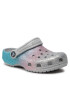 Crocs Чехли Classic Glitter Clog K 206993 Сребрист - Pepit.bg