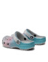 Crocs Чехли Classic Glitter Clog K 206993 Сребрист - Pepit.bg