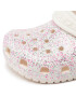 Crocs Чехли Classic Glitter Clog T 206992 Бял - Pepit.bg