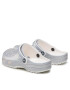 Crocs Чехли Classic Glitter II Clog 207551 Сребрист - Pepit.bg