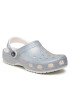 Crocs Чехли Classic Glitter II Clog 207551 Сребрист - Pepit.bg