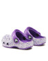 Crocs Чехли Classic Glitter Kids Clog T 206992 Виолетов - Pepit.bg