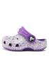 Crocs Чехли Classic Glitter Kids Clog T 206992 Виолетов - Pepit.bg