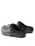 Crocs Чехли Classic Glitter Lined Clog 205842 Сребрист - Pepit.bg