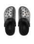 Crocs Чехли Classic Glitter Lined Clog 205842 Сребрист - Pepit.bg