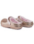 Crocs Чехли Classic Glitter Lined Clog K 205937 Златист - Pepit.bg