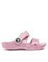 Crocs Чехли Classic Glitter Sandal T 207983 Розов - Pepit.bg