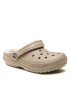 Crocs Чехли Classic Lined Clog 203591 Бежов - Pepit.bg
