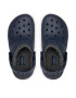 Crocs Чехли Classic Lined Clog K 207010 Тъмносин - Pepit.bg