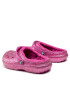 Crocs Чехли Classic Lined Glitter Clog K 207462 Розов - Pepit.bg