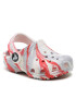 Crocs Чехли Classic Marbled Clog T 206838 Бял - Pepit.bg