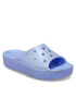 Crocs Чехли Classic Platform Glitter Slide 208233 Син - Pepit.bg