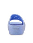 Crocs Чехли Classic Platform Glitter Slide 208233 Син - Pepit.bg
