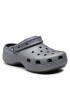 Crocs Чехли Classic Platform Glitterclog W 207770 Сребрист - Pepit.bg