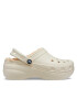 Crocs Чехли Classic Platform Lined Clog W 207938 Бежов - Pepit.bg