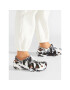 Crocs Чехли Classic Platform Marbled Clogw 207176 Черен - Pepit.bg