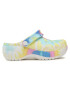 Crocs Чехли Classic Platform Tie Dye Graph Clgw 207151 Бял - Pepit.bg