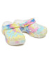 Crocs Чехли Classic Platform Tie Dye Graph Clgw 207151 Бял - Pepit.bg