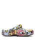 Crocs Чехли Classic Retro Floral Clog 208954 Бордо - Pepit.bg