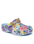 Crocs Чехли Classic Retro Floral Clog Kids 209059 Син - Pepit.bg