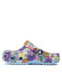 Crocs Чехли Classic Retro Floral Clog Kids 209059 Син - Pepit.bg