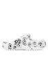 Crocs Чехли Classic Skull Print Clog 208993 Бял - Pepit.bg