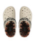 Crocs Чехли Classiclined Animalremixclog 207842 Бежов - Pepit.bg