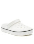 Crocs Чехли Crocband Clean Clog 208371 Бял - Pepit.bg