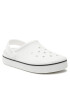 Crocs Чехли Crocband Clean Clog 208371 Бял - Pepit.bg