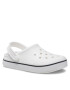 Crocs Чехли Crocband Clean Clog Kids 208477 Бял - Pepit.bg