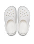 Crocs Чехли Crocband Clean Clog Kids 208477 Бял - Pepit.bg
