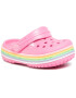 Crocs Чехли Crocband Rainbow Glitter Clg K 206151 Розов - Pepit.bg