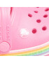 Crocs Чехли Crocband Rainbow Glitter Clg K 206151 Розов - Pepit.bg