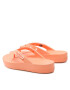 Crocs Джапанки Classic Platform Flip W 207714 Оранжев - Pepit.bg