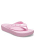 Crocs Джапанки Classic Platform Flip W 207714 Розов - Pepit.bg