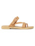 Crocs Джапанки Tulum Toe Poost Sandal W 206108 Кафяв - Pepit.bg