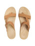 Crocs Джапанки Tulum Toe Poost Sandal W 206108 Кафяв - Pepit.bg