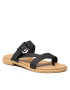 Crocs Джапанки Tulum Toe Post Sandal W 206108 Черен - Pepit.bg