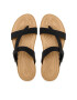 Crocs Джапанки Tulum Toe Post Sandal W 206108 Черен - Pepit.bg