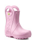 Crocs Гумени ботуши Handle It Rain Boot Kids 12803 Розов - Pepit.bg