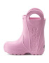 Crocs Гумени ботуши Handle It Rain Boot Kids 12803 Розов - Pepit.bg