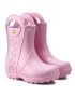 Crocs Гумени ботуши Handle It Rain Boot Kids 12803 Розов - Pepit.bg
