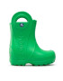Crocs Гумени ботуши Handle It Rain Boot Kids 12803 Зелен - Pepit.bg